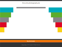Tablet Screenshot of fine-arts-photography.de